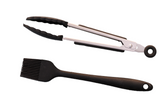 Grillerette Pro Accessory Tongs & Silicone Food Brush