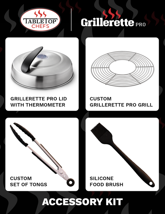 Grillerette Pro Custom Grill Accessory Kit